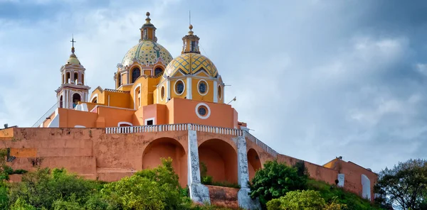Chiesa Nostra Signora Dei Rimedi Cholula Messico — Foto Stock