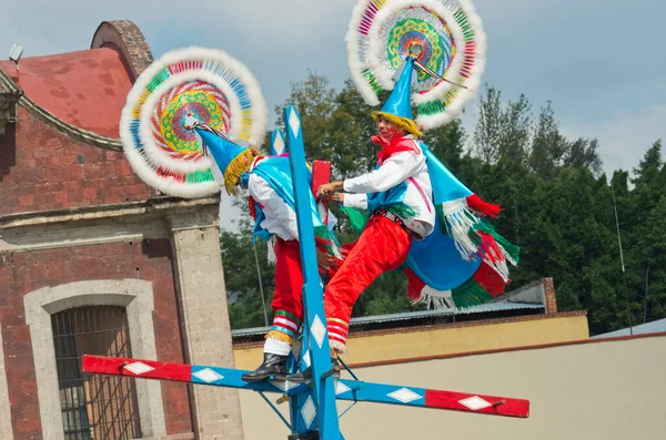 Ciudad México México Diciembre 2016 Fiesta Virgen Guadalupe Con Una — Foto de Stock