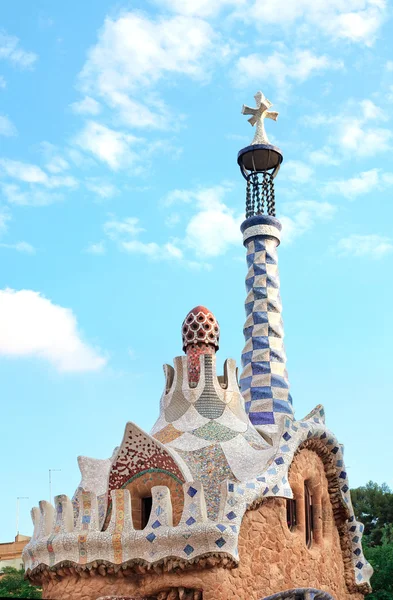 Parco Guell a Barcellona — Foto Stock
