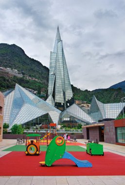 caldea escaldes andorra içinde balneary. 