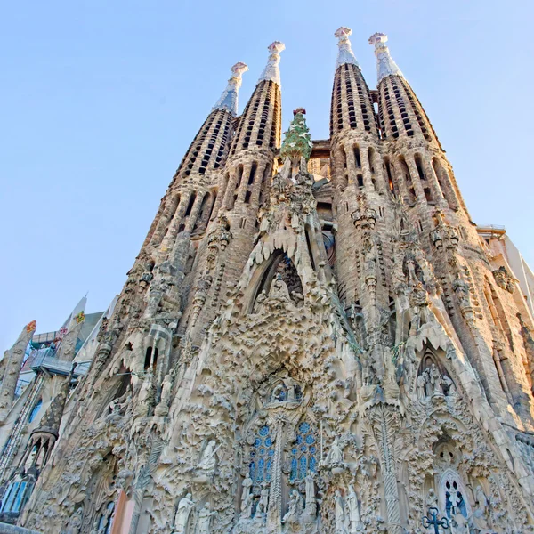 Chiesa Sagrada Familia a Barcellona, Spagna . — Foto Stock