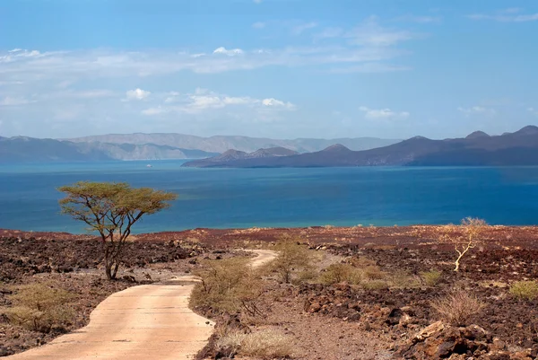 Lago Turkana, Kenya — Foto Stock