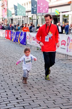 Çocuk maraton Oslo, Norveç