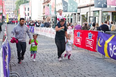 Çocuk maraton Oslo, Norveç