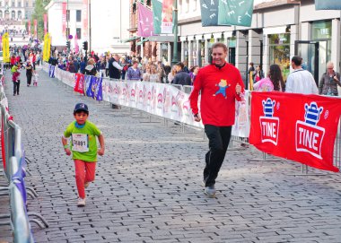 Çocuk maraton Oslo, Norveç