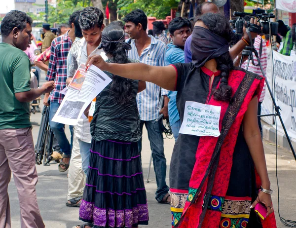 Protesta in India — Foto Stock