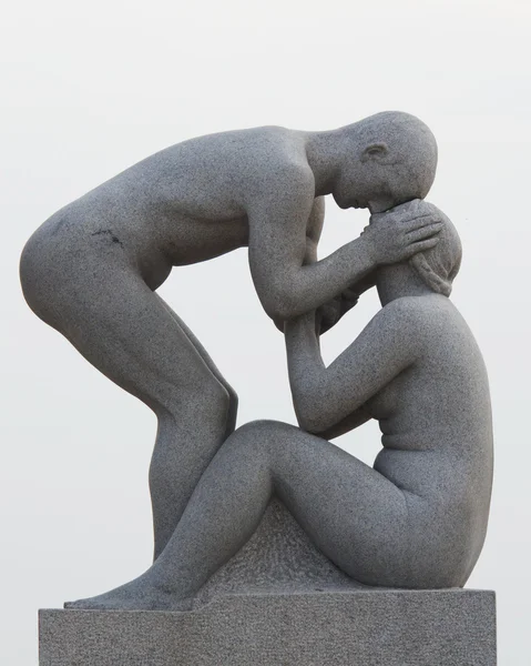 Estatuas en el parque Vigeland — Foto de Stock