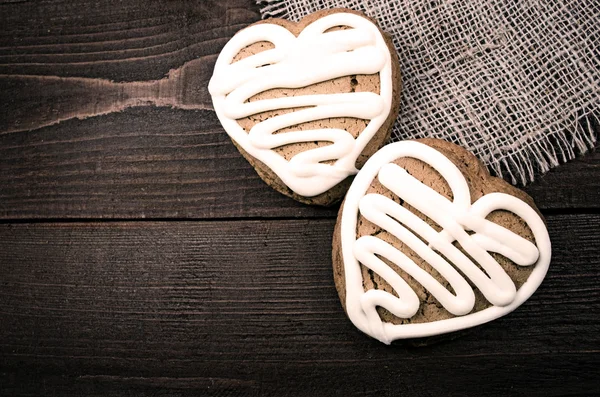 Homemade ginger cookies — Stock Photo, Image