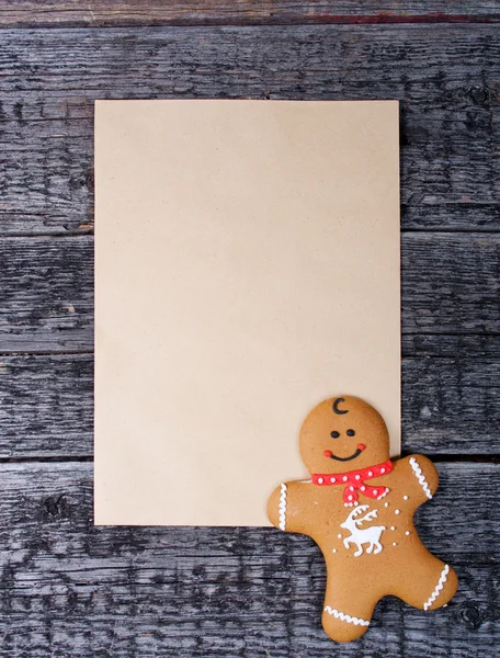 Christmas blank card — Stock Photo, Image