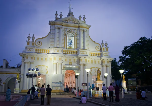Καθεδρικός Ναός Ευαγγελισμού της Θεοτόκου, Ινδία — Φωτογραφία Αρχείου