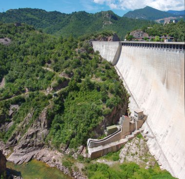 Baells Barajı Bergueda içinde