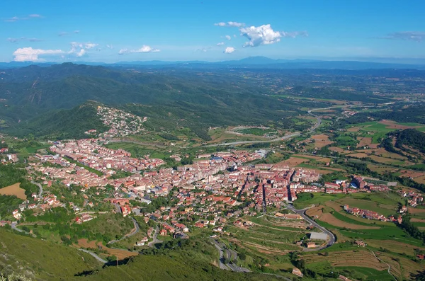 Vista de la zona de Berga —  Fotos de Stock