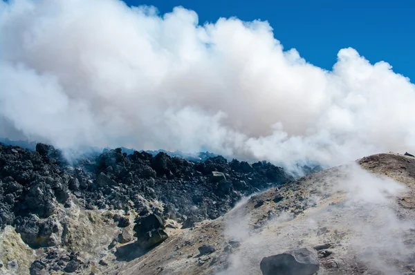 カムチャツカ半島のコルヤスキー火山 — ストック写真