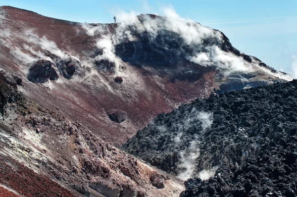 Volcan Koryaksky sur la péninsule du Kamchatka — Photo