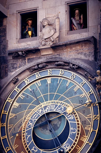 Reloj astronómico en praga —  Fotos de Stock