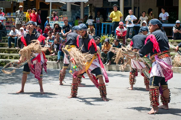 Bailarines tradicionales javaneses — Foto de Stock