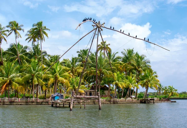 Chinesisches Fischernetz — Stockfoto