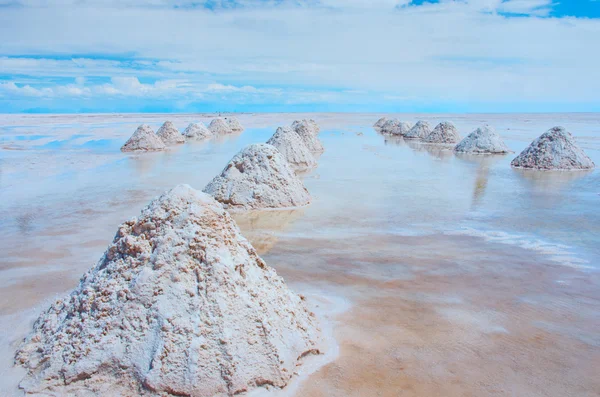 Salar de uyuni in Bolivia — Stockfoto