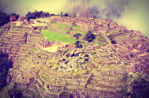 Machu Picchu no Peru — Fotografia de Stock