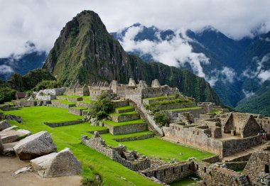 Machu Picchu in Peru clipart