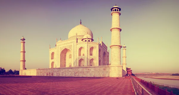Taj Mahal em Agra — Fotografia de Stock