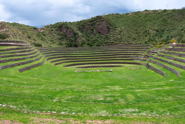 Agricultural terraces in Moray — Stock Photo, Image