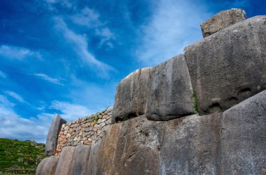 cusco Inca antik kalıntılar