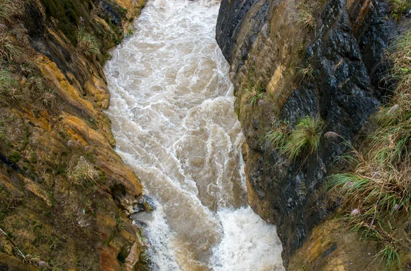 Pohled z kaňonu, peru — Stock fotografie