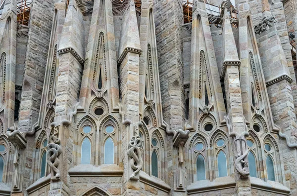 Die Kirche Sagrada Familia in Barcelona — Stockfoto