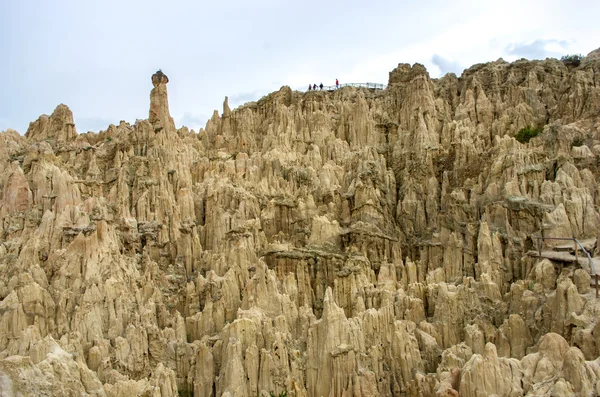 Valle de la Luna en La Paz — Foto de Stock