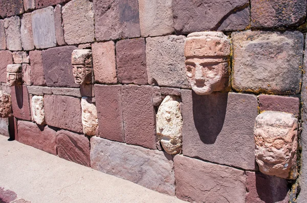 Tiwanaku. Rovine in Bolivia , — Foto Stock