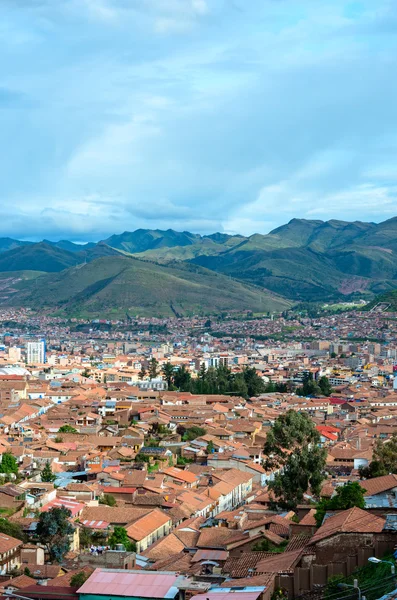Stadtbild von cusco in peru — Stockfoto