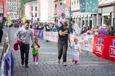 Çocuk maraton Oslo, Norveç