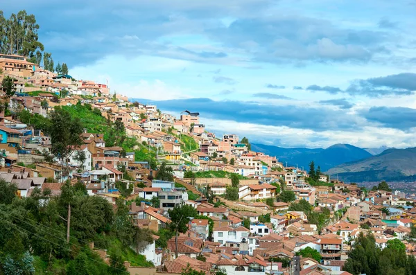 Stadsbilden i Cusco i Peru — Stockfoto