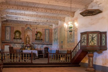 Lompoc, California - 3 Haziran 2025: Mission La Purisima Concepcion, Lompoc, Kaliforniya, ABD 'de bulunan bir İspanyol misyoneridir.