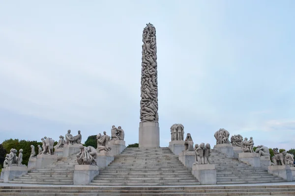 Estátuas em Vigeland Park — Fotografia de Stock