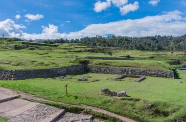 Sacsayhuaman, Cusco, Peru İnka Harabeleri