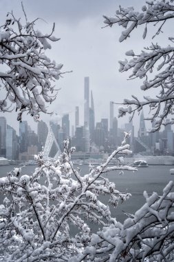 New Jersey, ABD 'den New York silueti manzarası