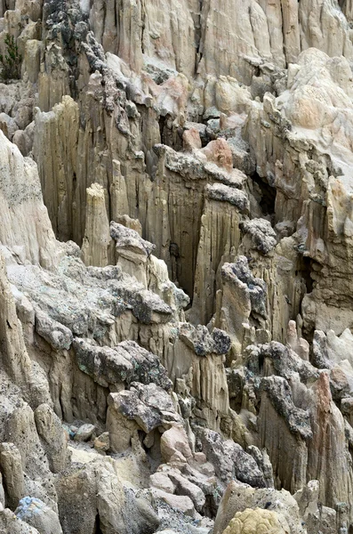 Mondtal in la paz, Bolivien — Stockfoto