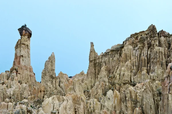 Moon Valley v La Paz, Bolívie — Stock fotografie