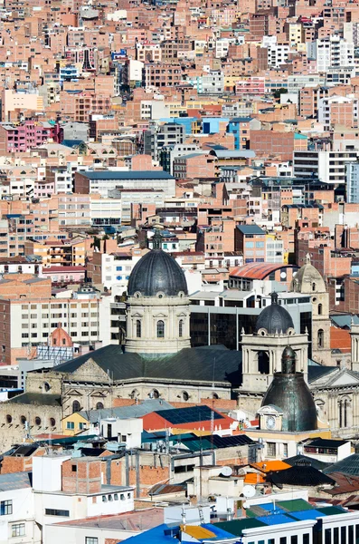 Stadsgezicht van La Paz — Stockfoto