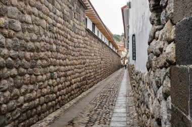 cuzco, peru sokaklarında