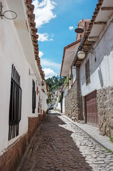 Calles del cuzco, perú — Foto de Stock