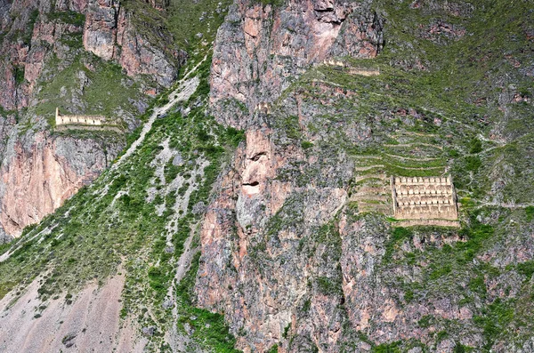 Ollantaytambo - antigua fortaleza inca — Foto de Stock