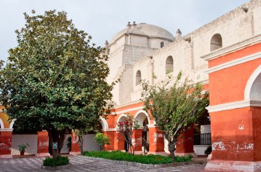  Santa Catalina Monastery in Arequipa, Peru clipart