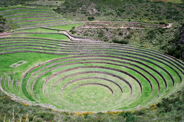 Terrazas agrícolas en Moray — Foto de Stock