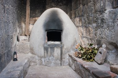 Santa Catalina manastırda mutfak