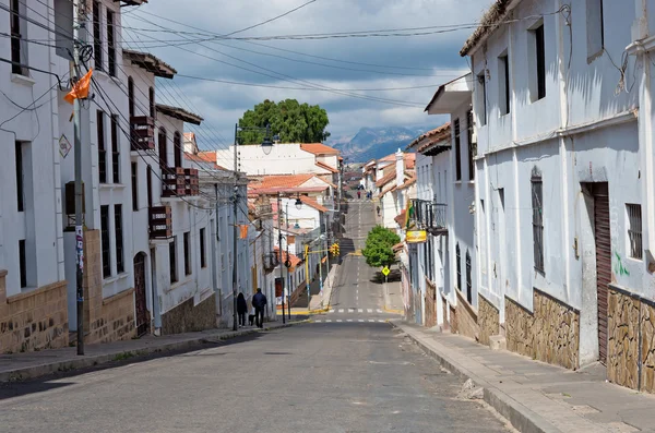 Calle Sucre, capital de Bolivia — Foto de Stock