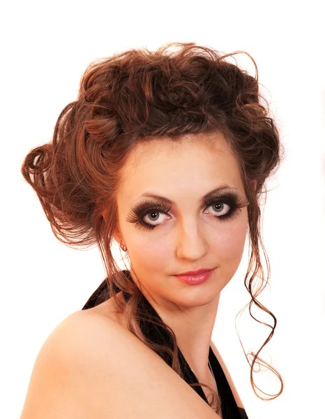 Make-up girl — Stock Photo, Image