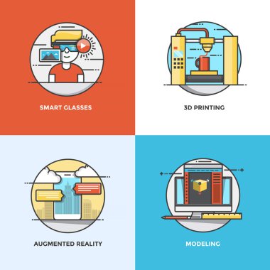 Düz çizgi kavramları tasarım 